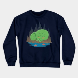 Cutethulhu Is Sleepy Crewneck Sweatshirt